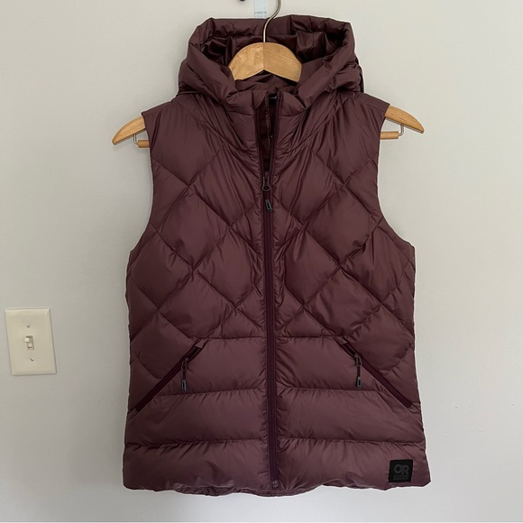 Outdoor Research Jackets & Blazers - Outdoor Research Coldfront Hooded Down Vest Size S